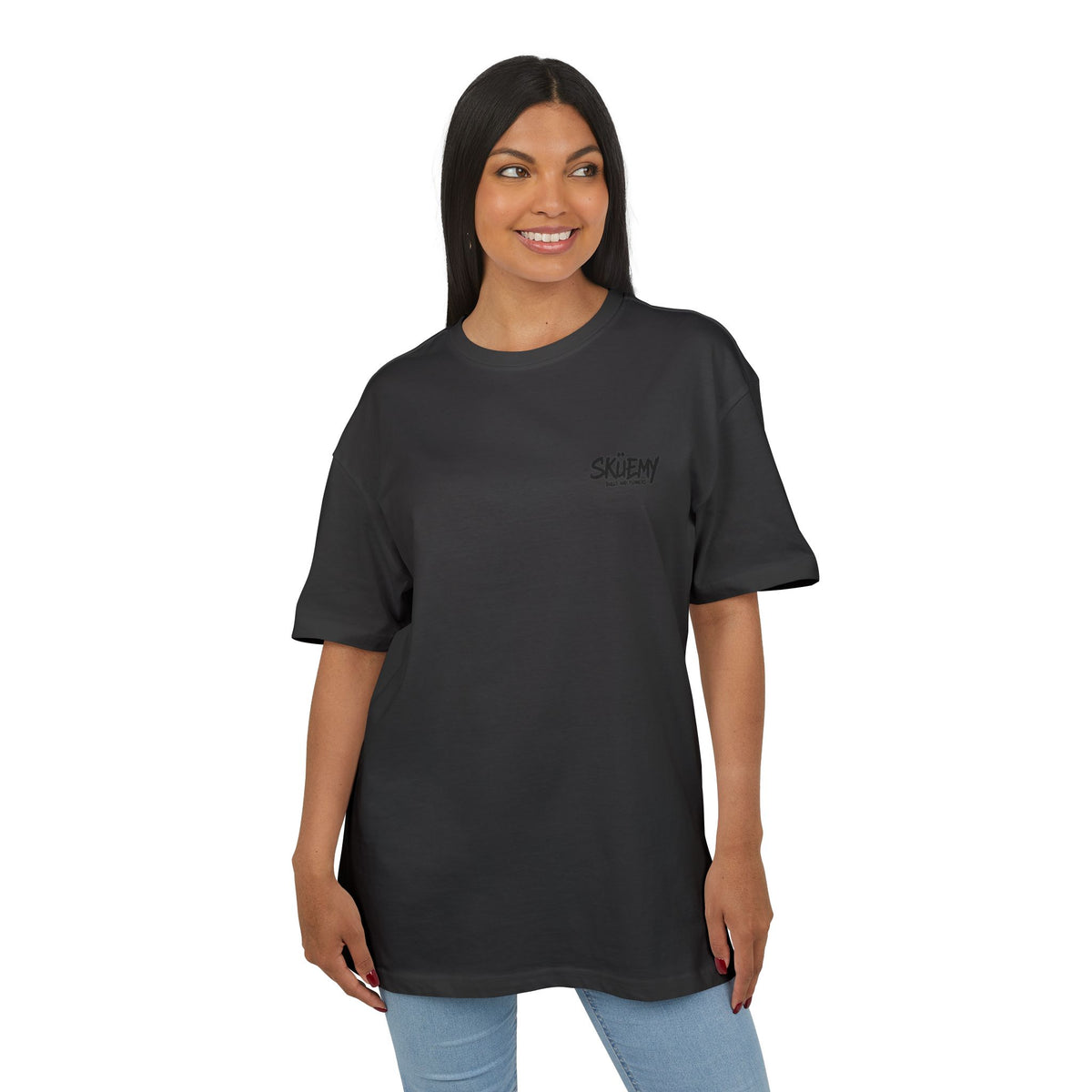 BaF SKÜEMY Cyber Skull Heavy Oversize Tee