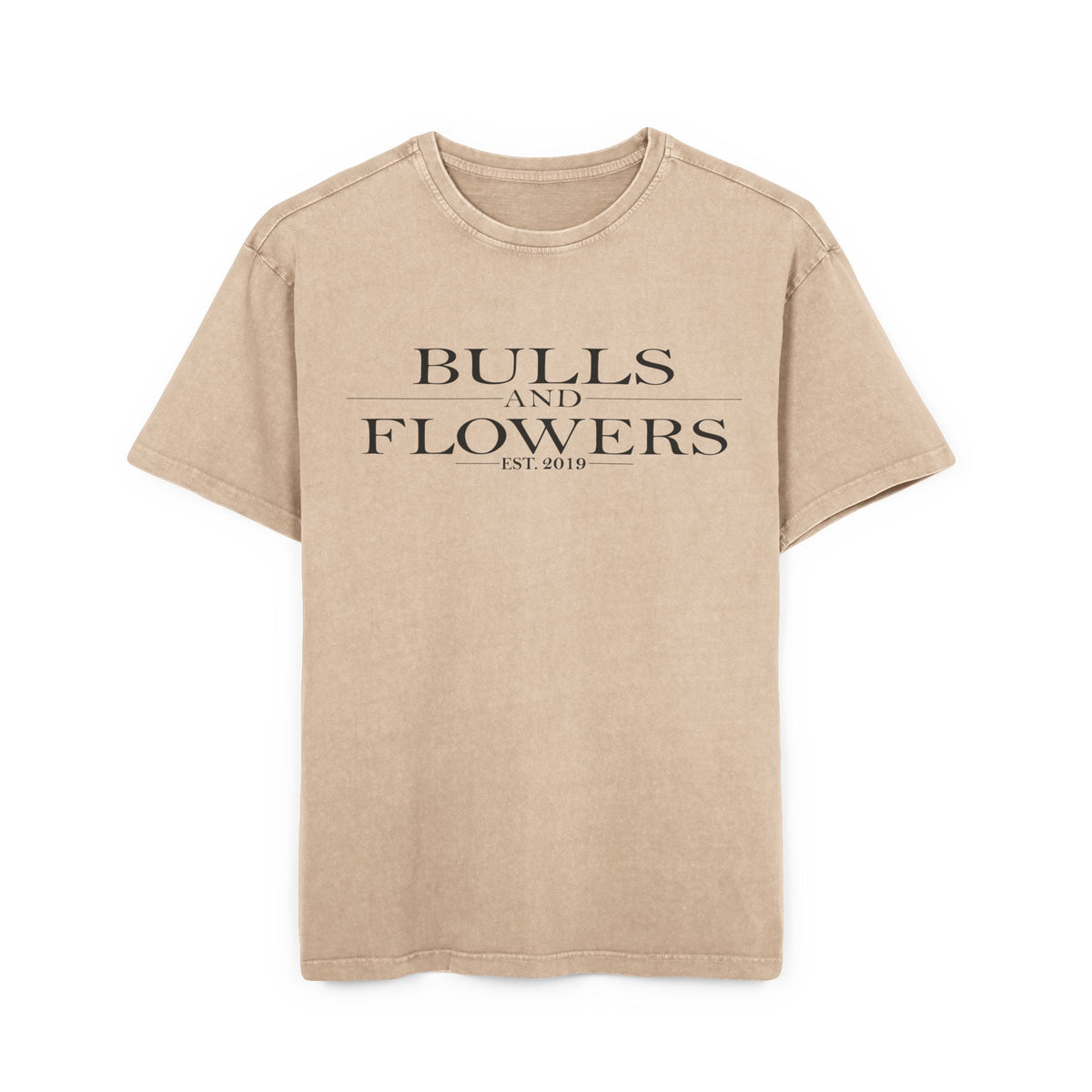 Men's Acid Washed Heavy Oversize Tee