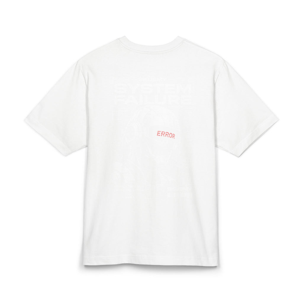 System Failure Robot Graphic Tee | Cyberpunk Helmet Tech Design